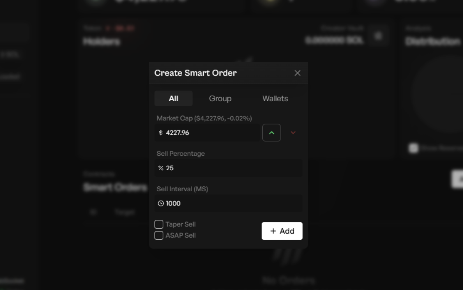 Smart Selling Feature